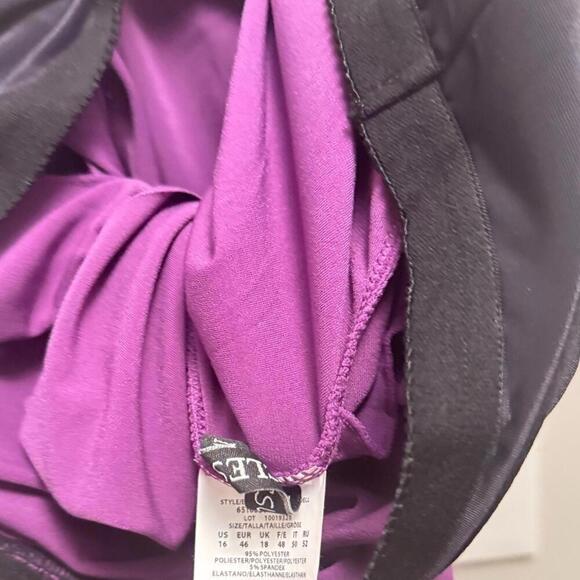 Miraclesuit Razzle Dazzle Tankini Top Pink Underwire swimwear New 16 orchid - Picture 8 of 10